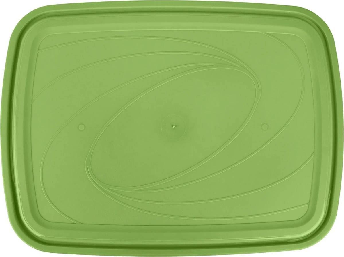 Контейнер для продуктов 4,85л прямоугольный, фисташка (18 шт.)