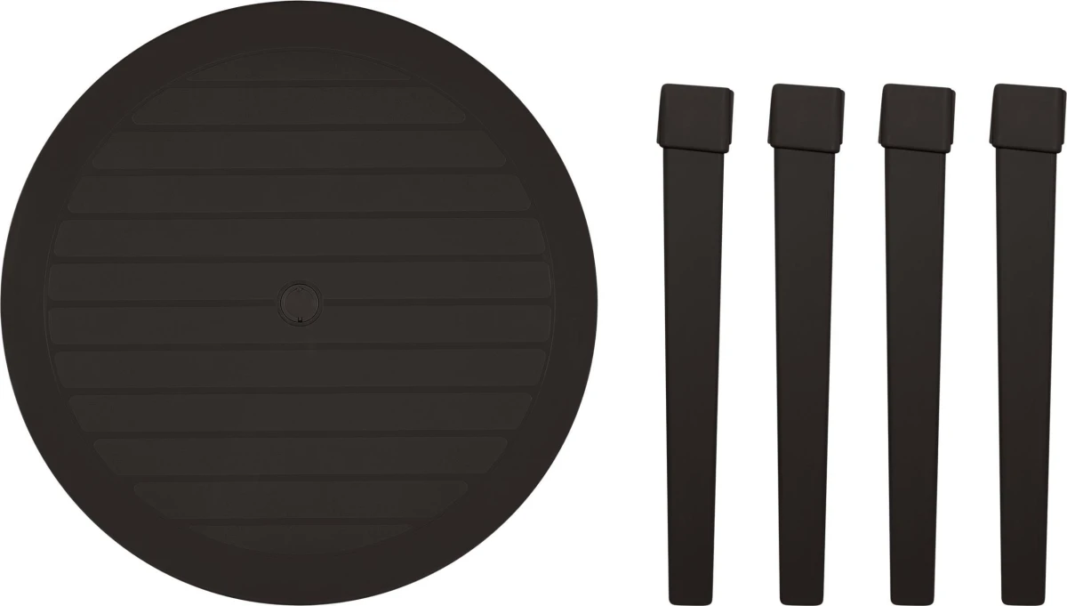 Стол Decorona ДеВеранда круглый D 860 мм теплый орех (12 шт.)