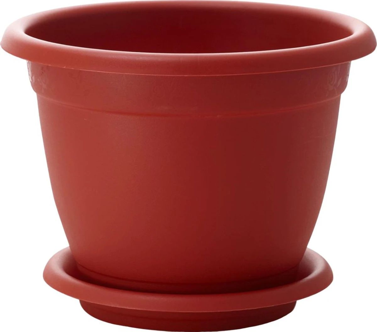 Горшок для цветов InGreen Афродита D210 mm, 2,9л с подставкой №4 терракотовый (40 шт.)
