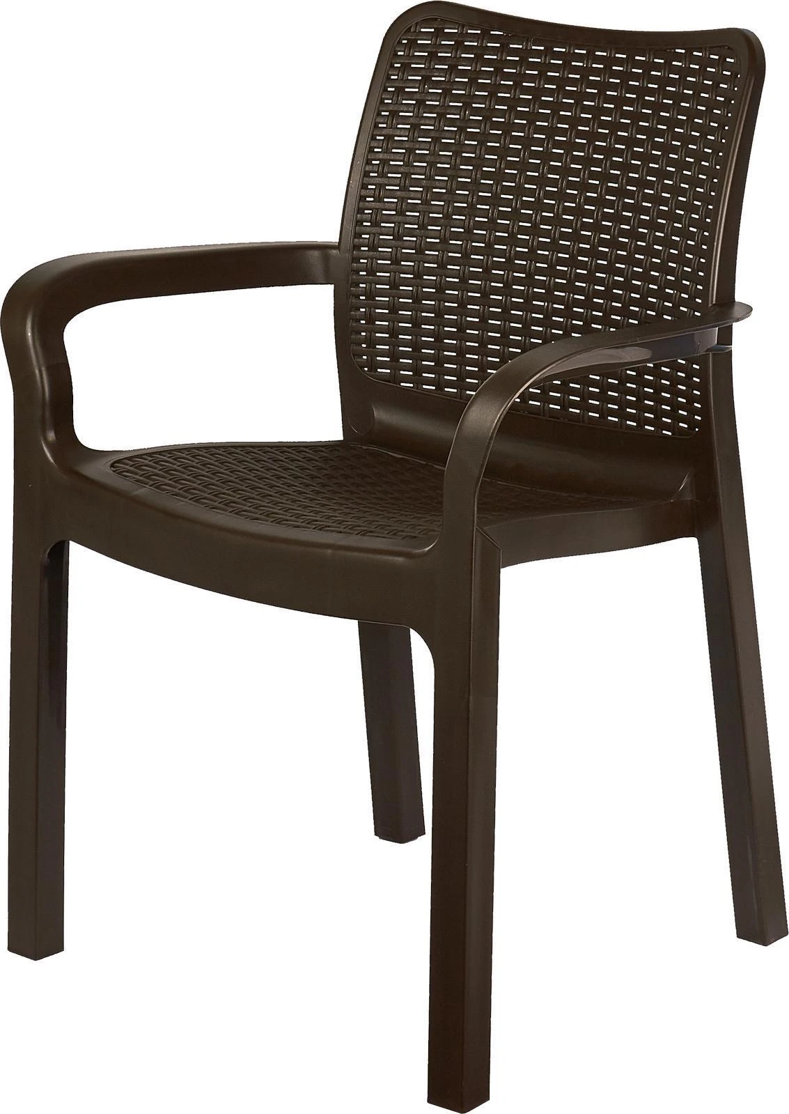 Стул Decorona ДеРотанг 506х580х833мм, тёплый орех (4 шт.)