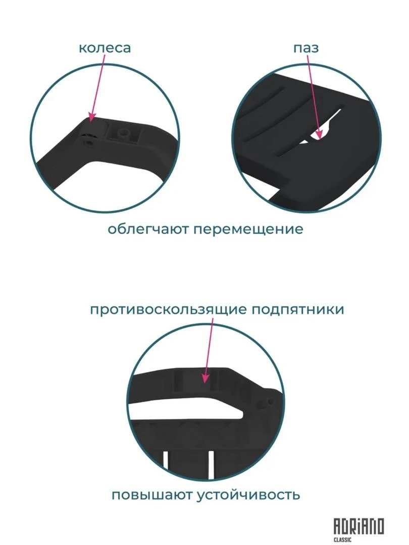 Шезлонги оптом 10 штук, графит