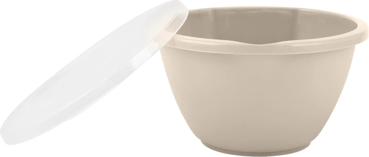 Миска для смешивания Корица с крышкой 1,5л, латте (14 шт.)
