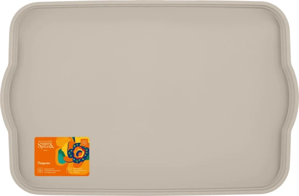 Поднос Корица 32x21x2см, латте (15 шт.)
