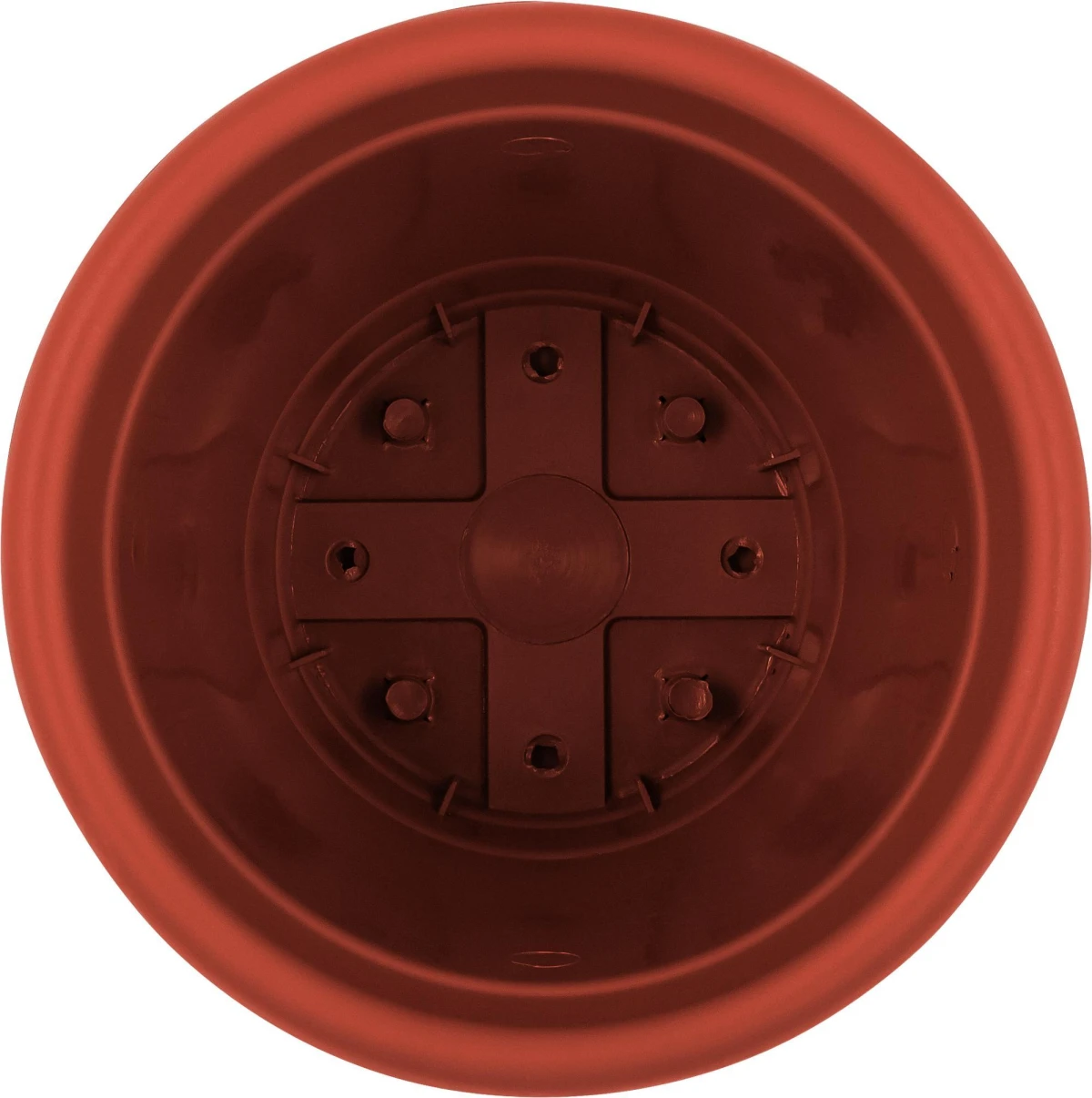 Горшок для цветов InGreen Афродита D210 mm, 2,9л с подставкой №4 терракотовый (40 шт.)